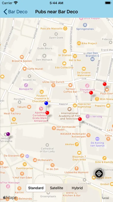 Screenshot di Beer Guide Antwerp