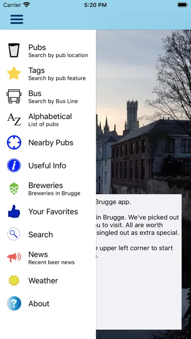 Capturas de pantalla de Beer Guide Brugge
