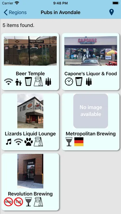 Zrzuty ekranu Beer Guide Chicago