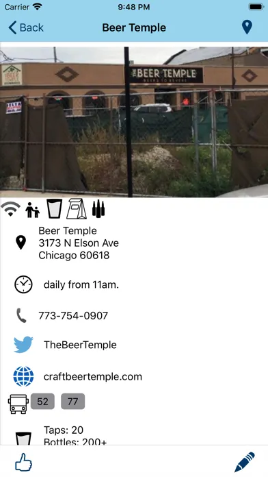 Zrzuty ekranu Beer Guide Chicago