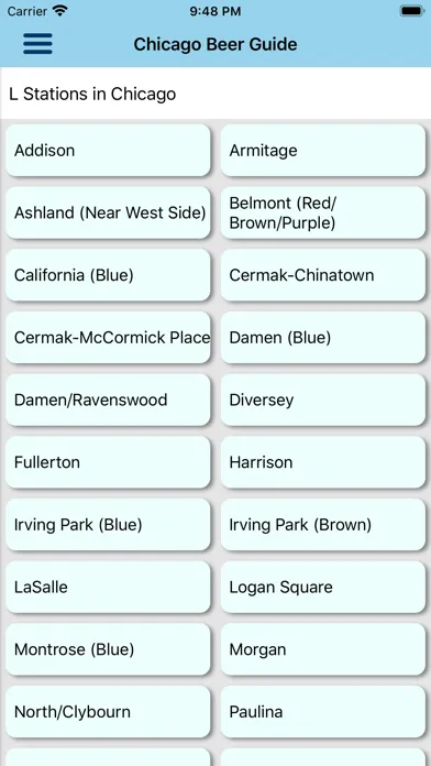 Zrzuty ekranu Beer Guide Chicago