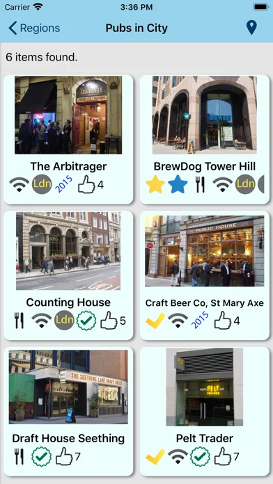 Beer Guide London سکرین شاٹس