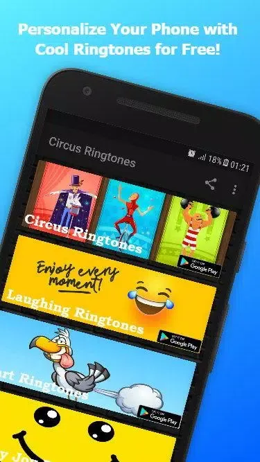 Capturas de tela do Funny Joy Ringtones