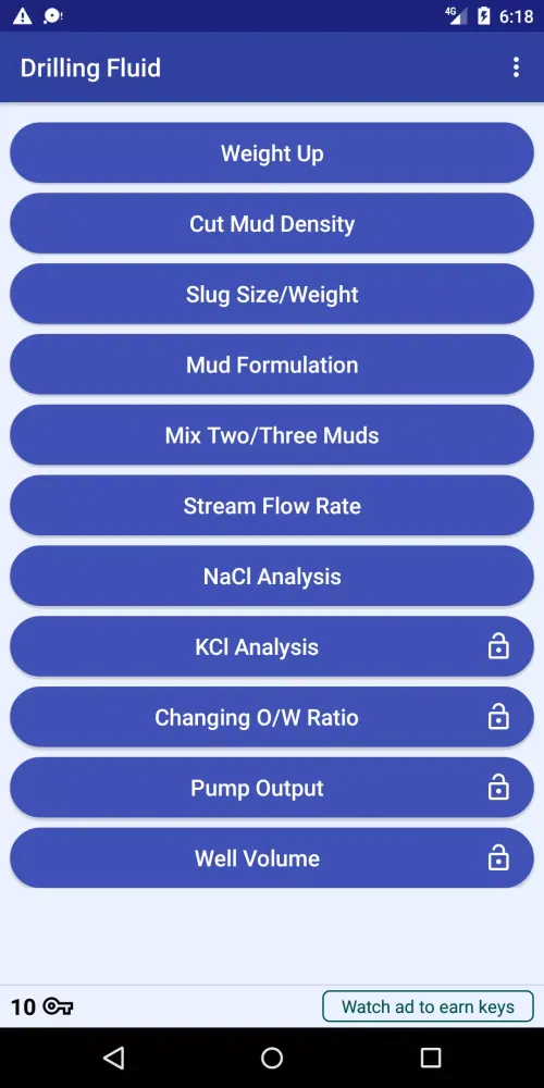 Drilling Fluids App स्क्रीनशॉट
