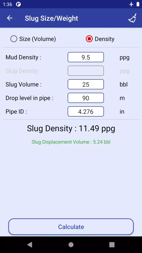 Drilling Fluids App स्क्रीनशॉट