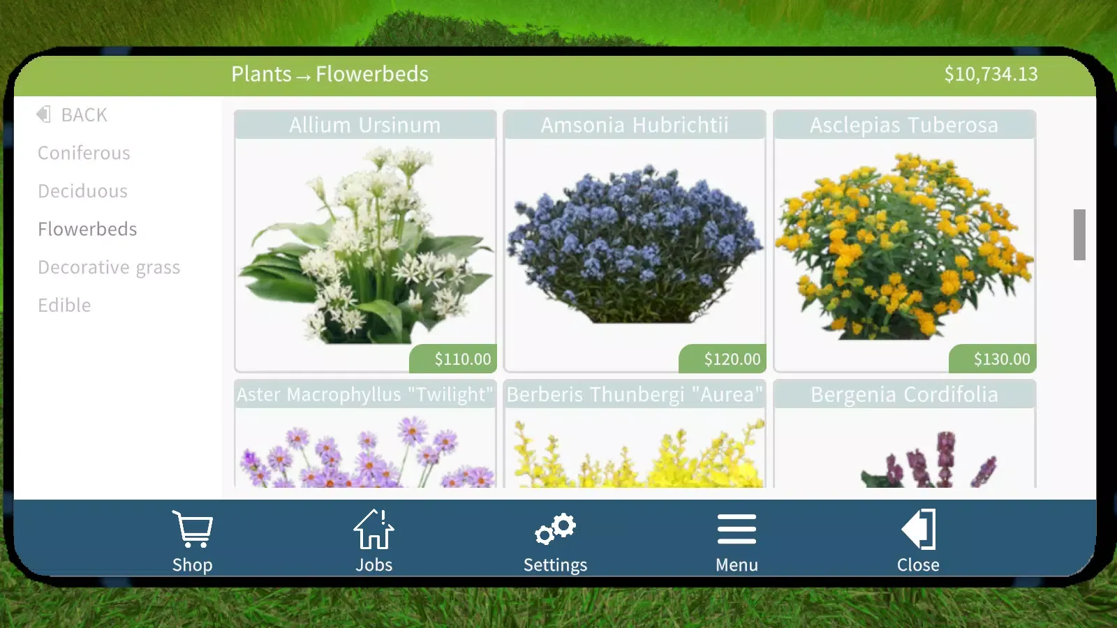 Zrzuty ekranu Garden Builder Mobile