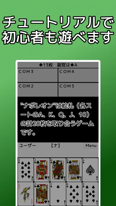 playing cards Napoleon Screenshots