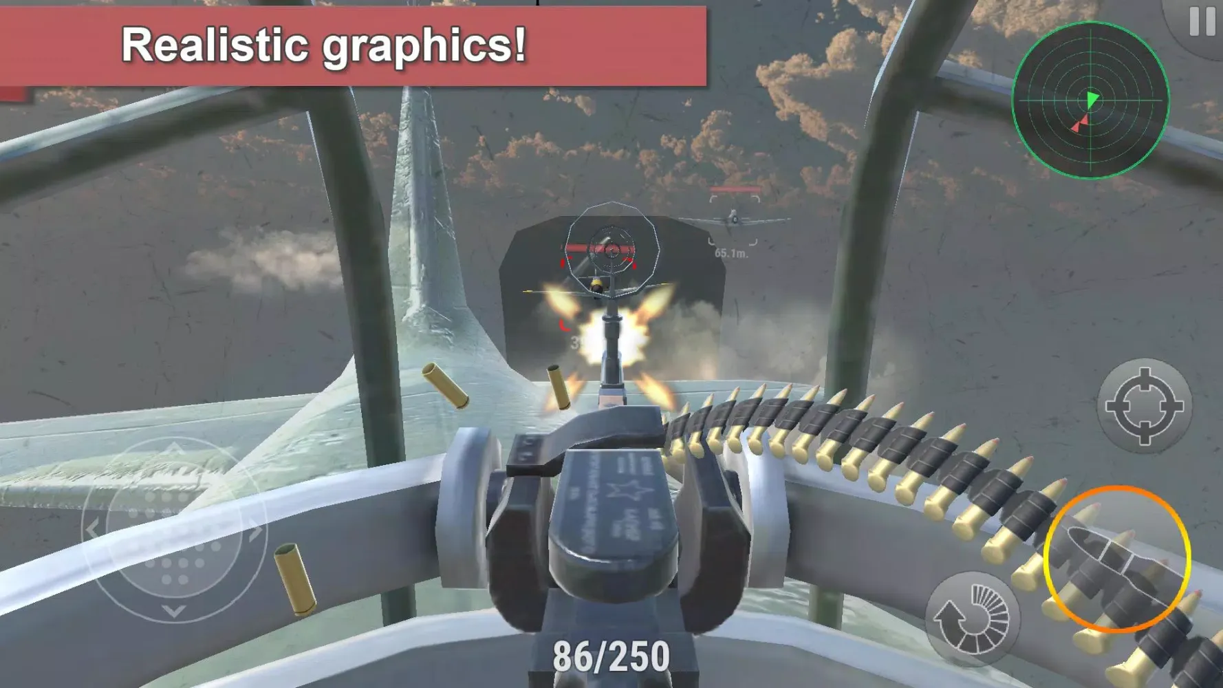 Capturas de tela do Air Defender: Bomber Simulator