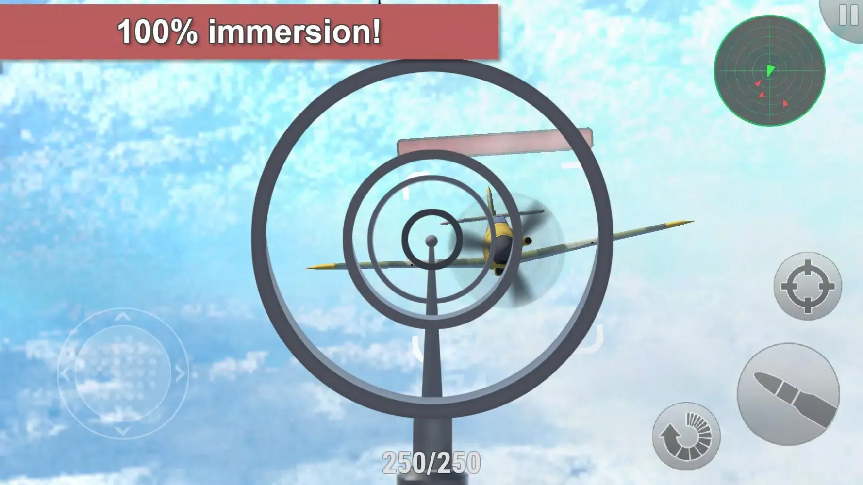 Capturas de tela do Air Defender: Bomber Simulator