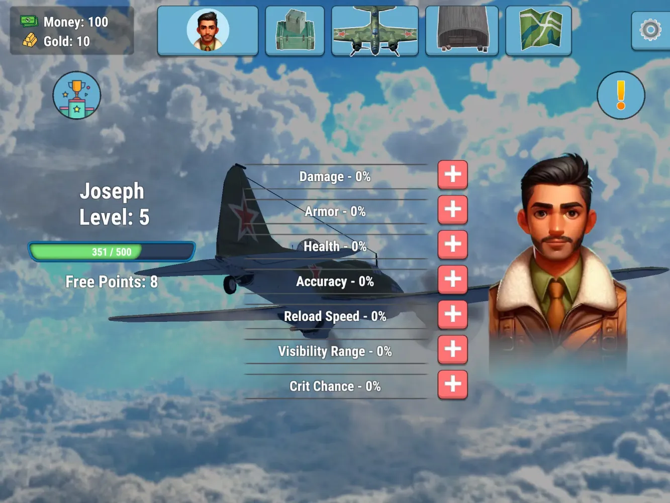 Capturas de tela do Air Defender: Bomber Simulator