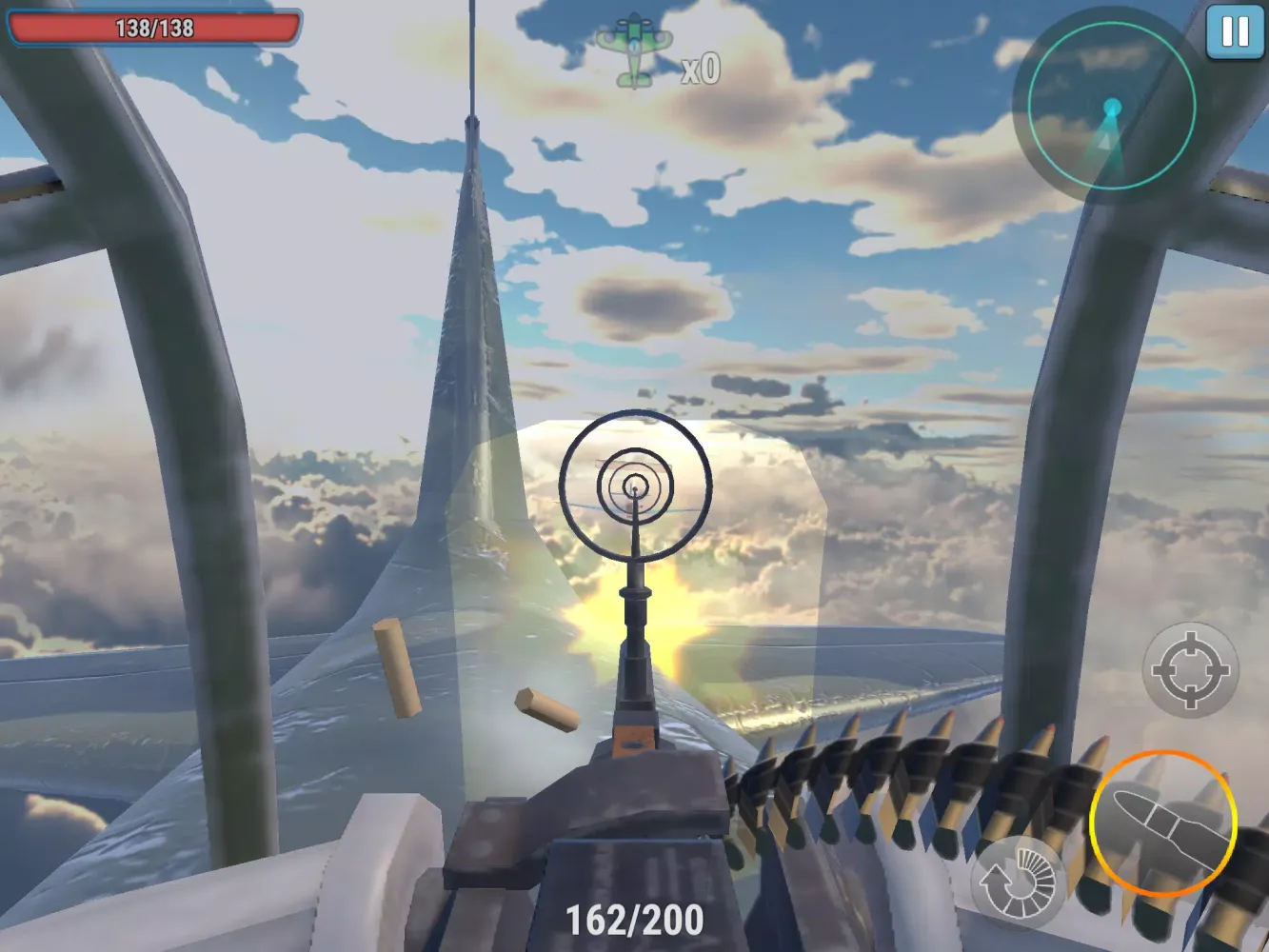 Capturas de tela do Air Defender: Bomber Simulator
