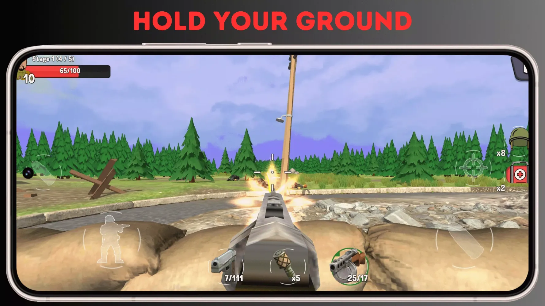 Screenshot di Wartime Ranger: WW2 Shooting