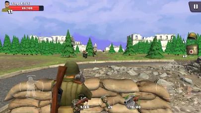 Tangkapan layar Wartime Range - WW2 FPS