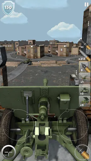 Captures d'écran de Artillery Guns Destroy Tanks