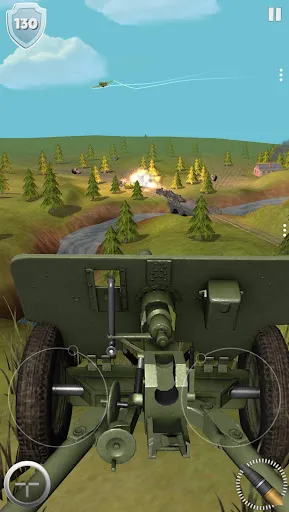Captures d'écran de Artillery Guns Destroy Tanks