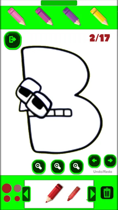 Captures d'écran de Alphabet Lore Draw Master
