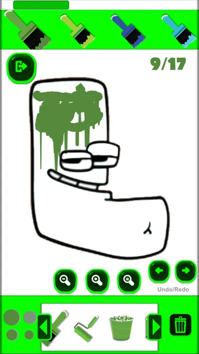 Captures d'écran de Alphabet Lore Draw Master