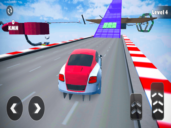 Tangkapan skrin Car Mega Ramp World iPad 
