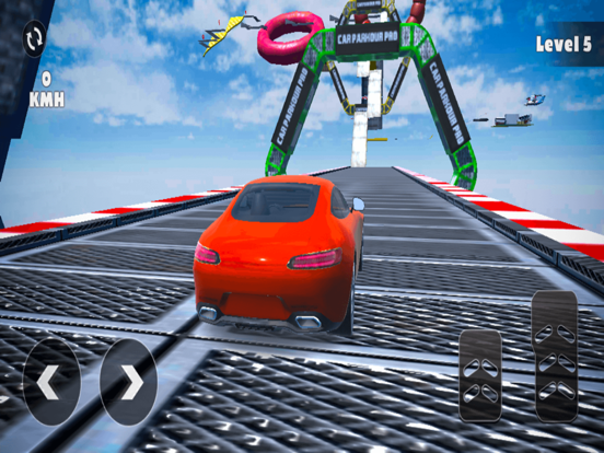 Tangkapan skrin Car Mega Ramp World iPad 
