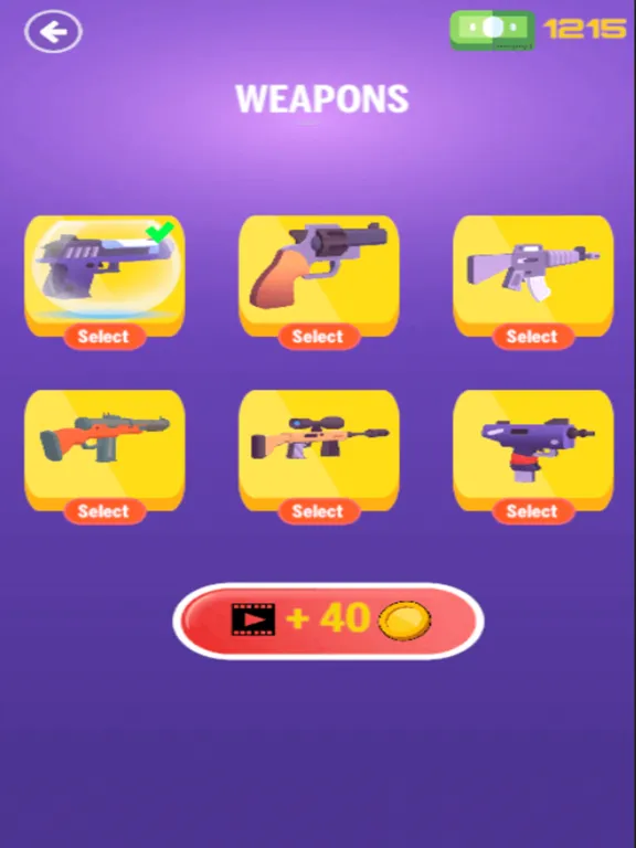 Gun Fest: Weapon Master iPad  Screenshots