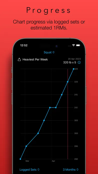 Lift Assist – Training Log Ekran Görüntüleri
