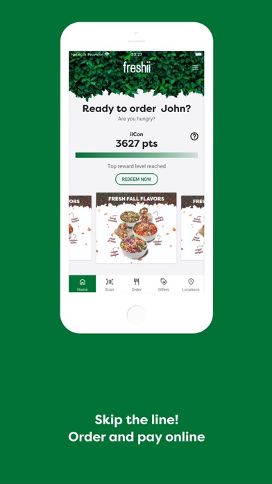 Freshii سکرین شاٹس