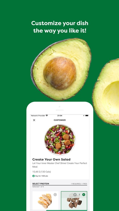 Freshii سکرین شاٹس