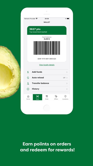 Freshii سکرین شاٹس