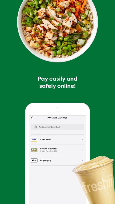 Freshii سکرین شاٹس