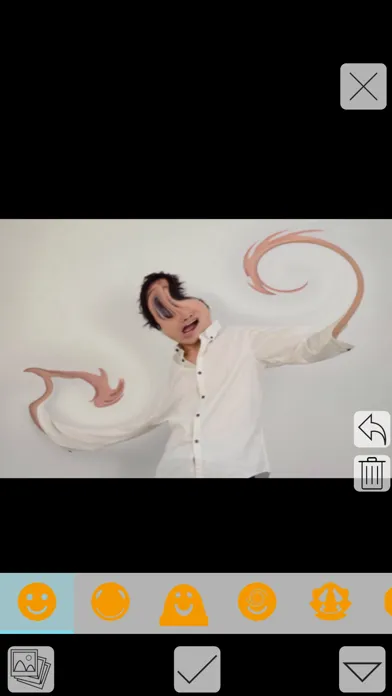 Individual Face  - extreme distortion filters & effects for selfie camera - Screenshots