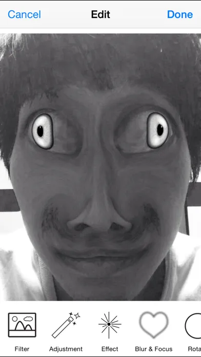 Individual Face  - extreme distortion filters & effects for selfie camera - Screenshots