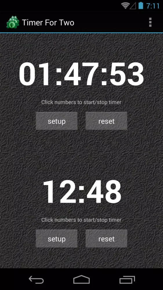 Скриншоты Timer For Two