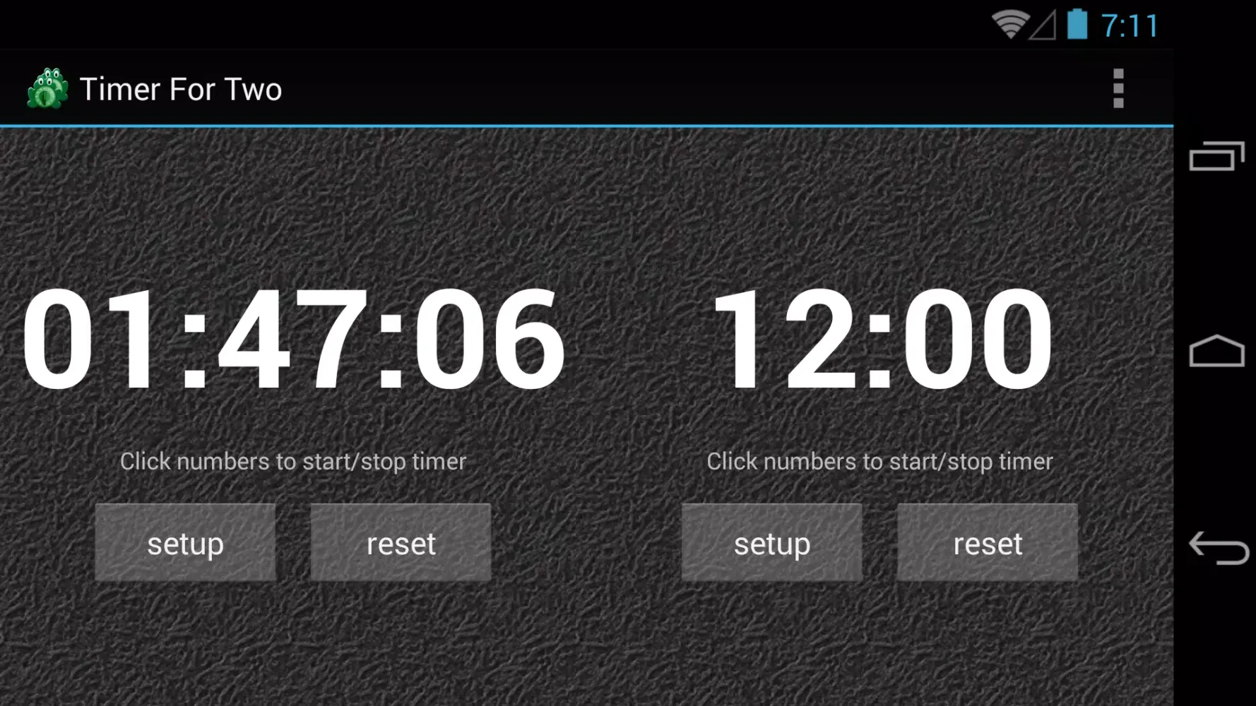 Скриншоты Timer For Two