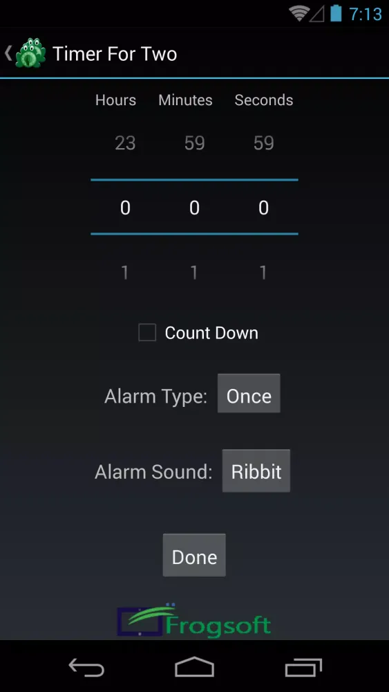 Скриншоты Timer For Two
