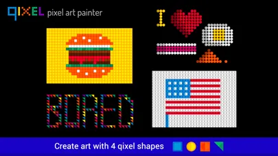 Captures d'écran de Qixel - Pixel Art Maker