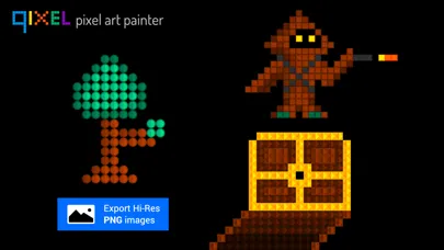 Captures d'écran de Qixel - Pixel Art Maker