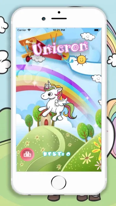 Tangkapan skrin Cute Little Unicorn Match3