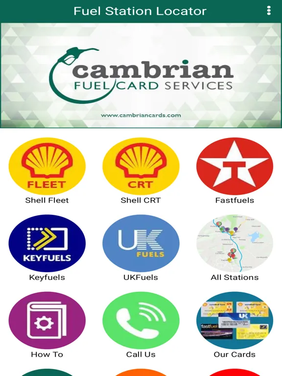 Fuel Station Locator iPad  Screenshots