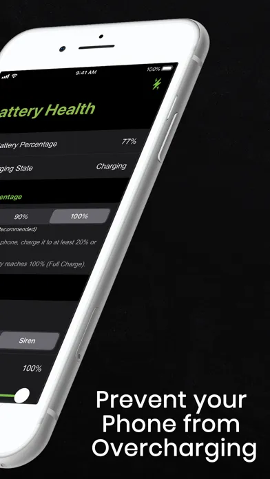 Capturas de tela do Battery Health - Charge Alarm