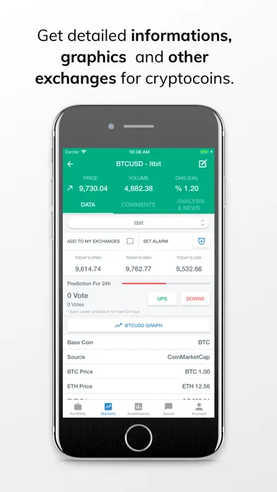 FullDime Crypto Saving Tracker سکرین شاٹس