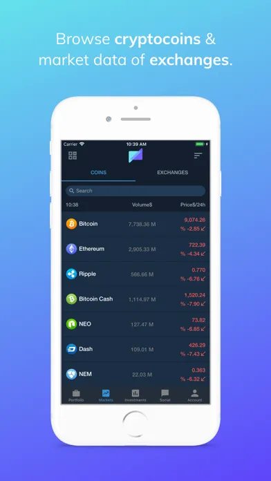 FullDime Crypto Saving Tracker سکرین شاٹس