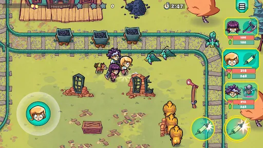 Tangkapan skrin Alien Food Invasion