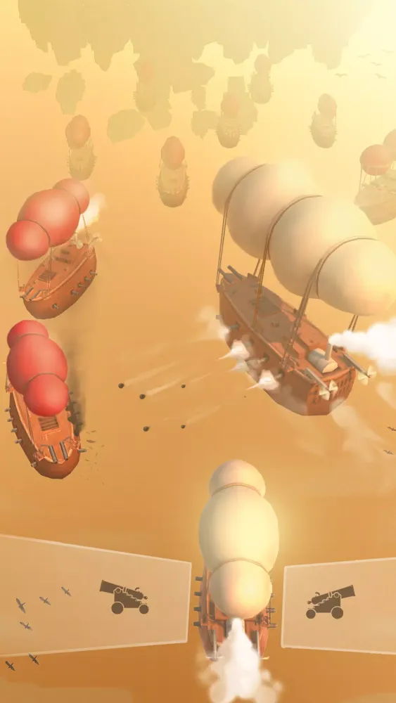 ภาพหน้าจอของ Sky Battleships