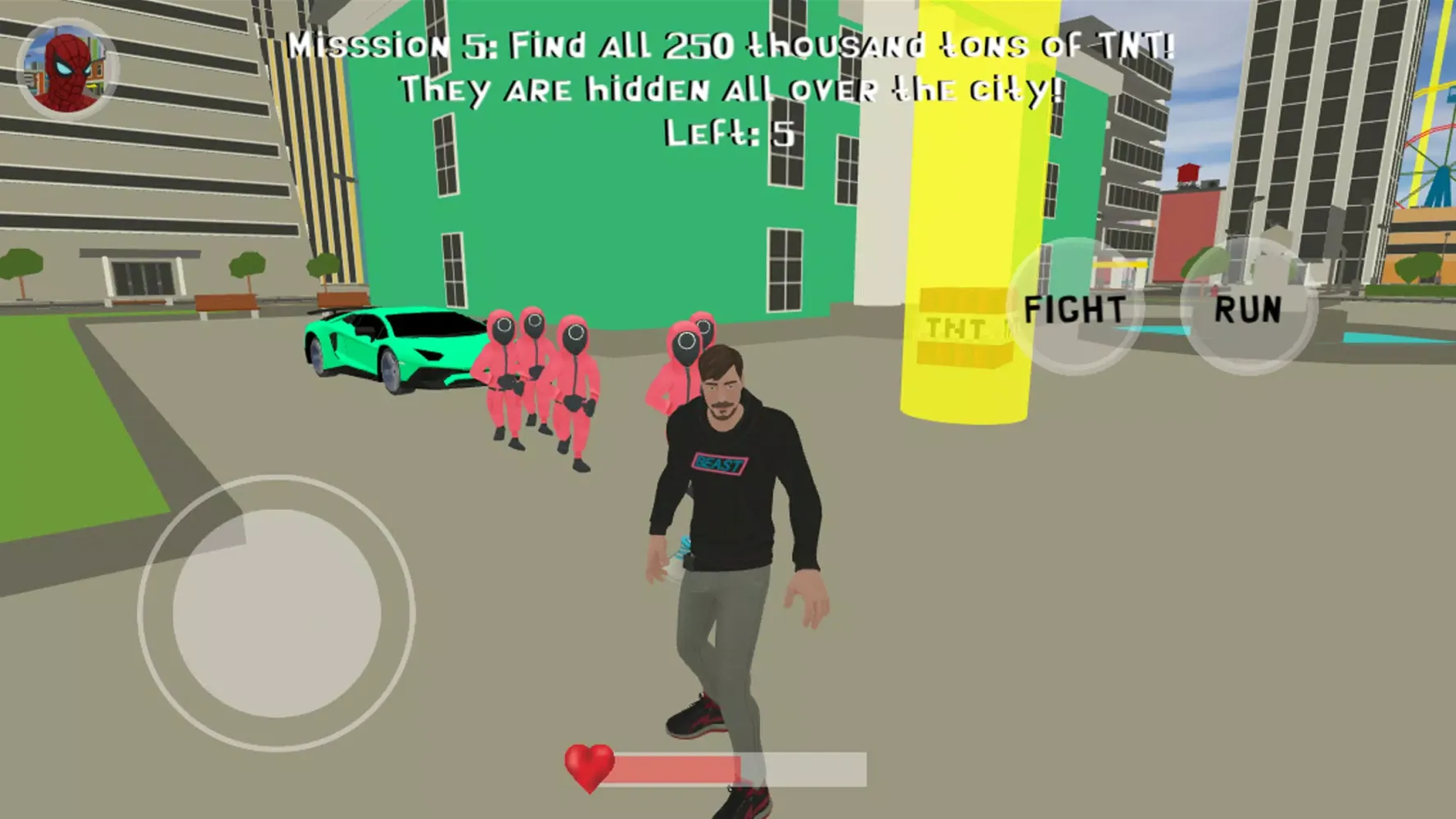 Mr Beast Games Gang: Vice City 스크린샷