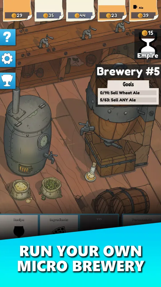 Brewery Boss: Beer Game Screenshots