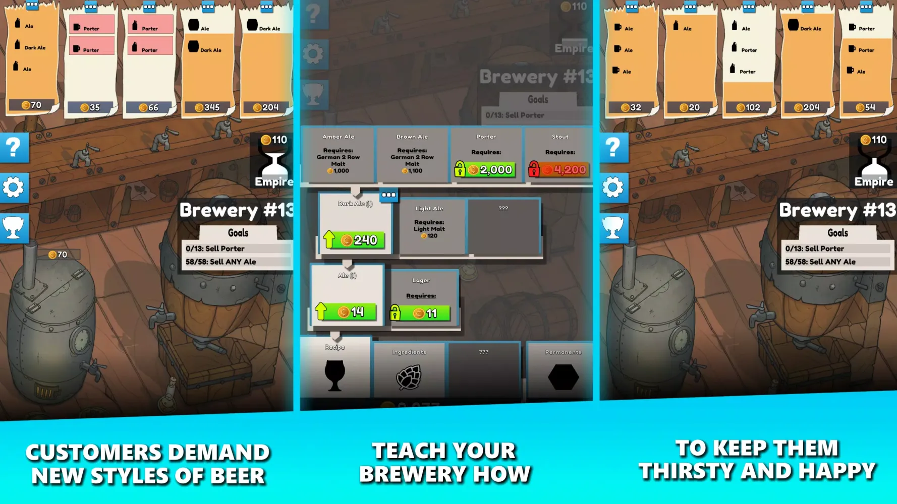 Brewery Boss: Beer Game Screenshots