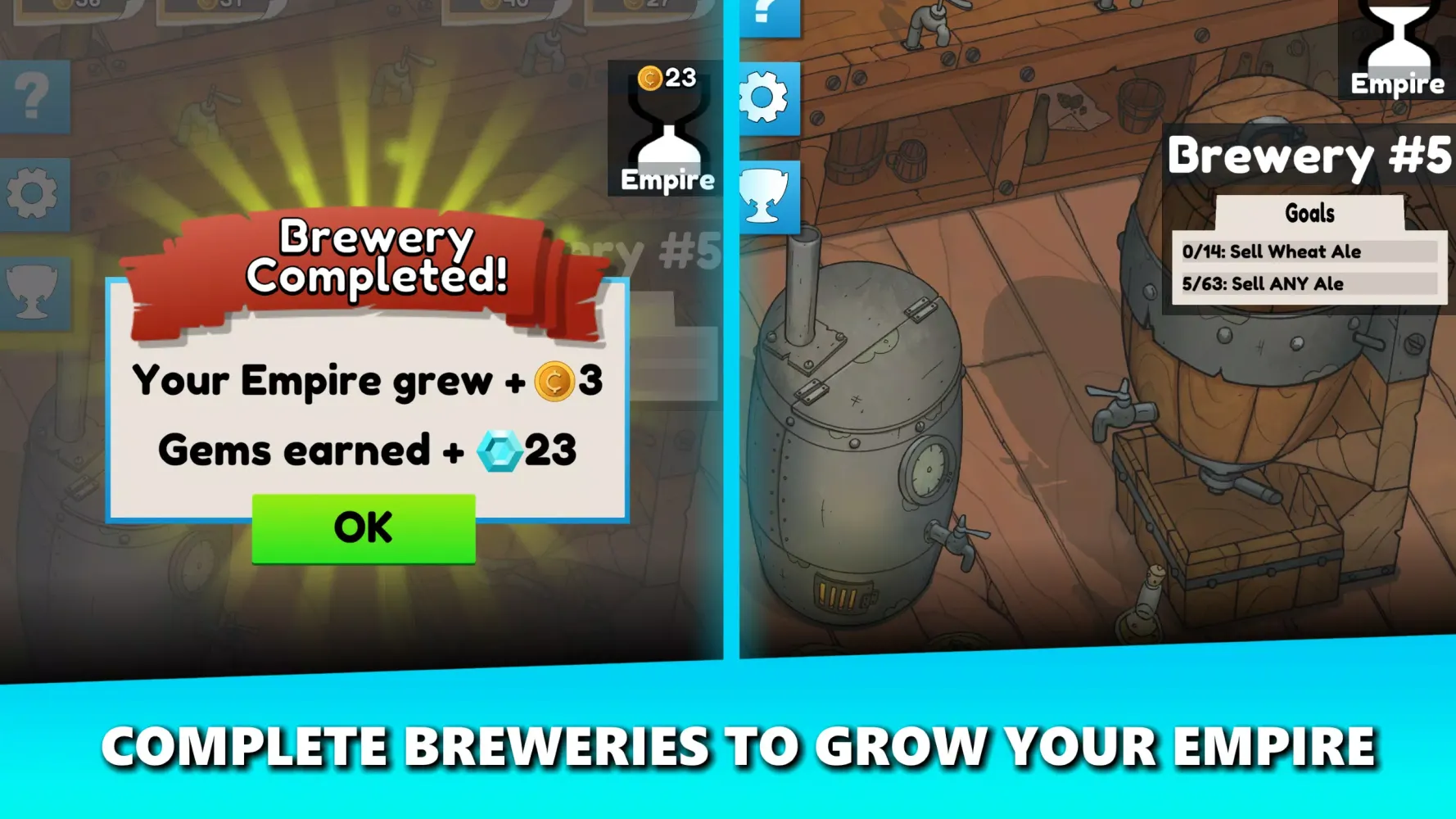 Brewery Boss: Beer Game Screenshots