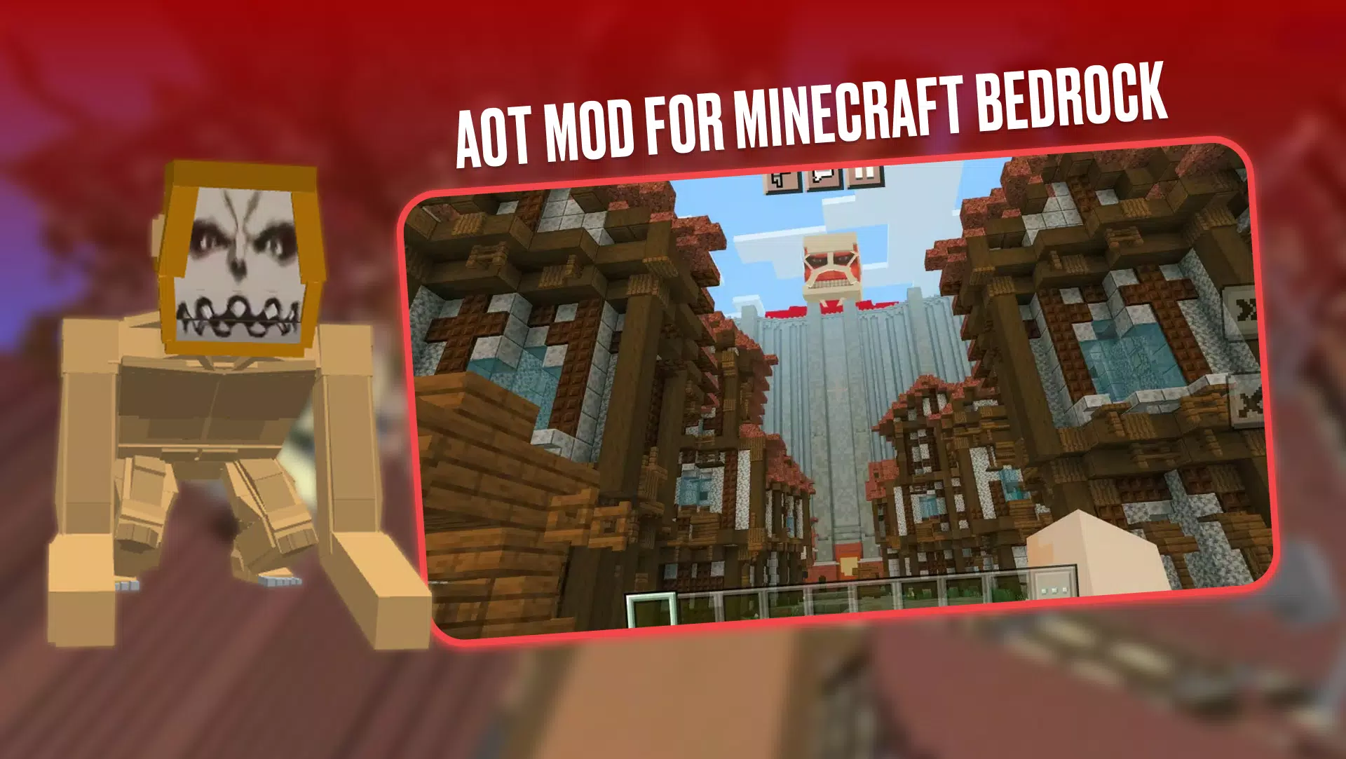AOT Mod for Minecraft Bedrock Screenshots5