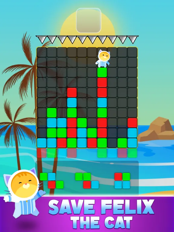 Blocky: Color Match Puzzle iPad  Screenshots