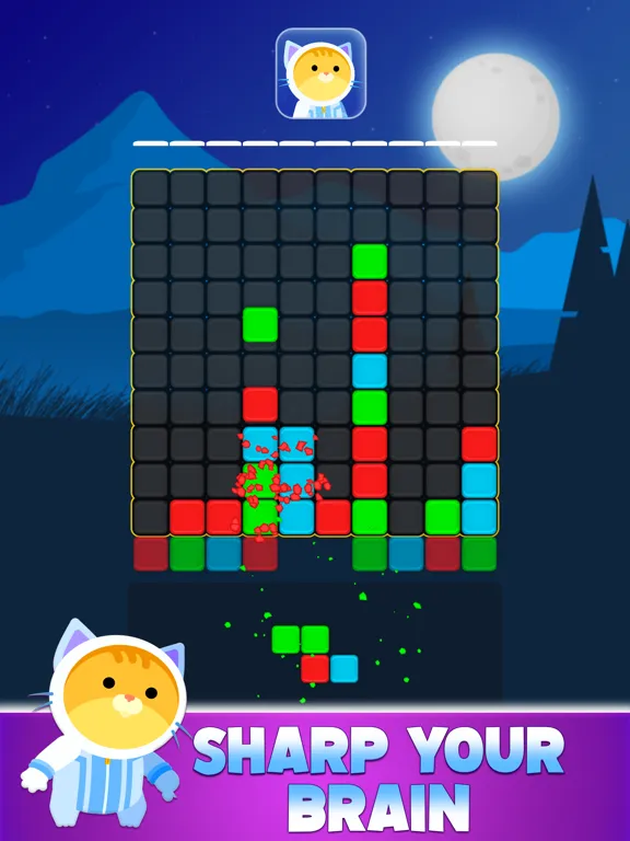 Blocky: Color Match Puzzle iPad  Screenshots